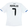 2010 11 real madrid home classic football jersey back view ronaldo 7 print