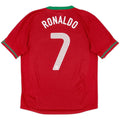 2012 13 portugal home classic football jersey back view ronaldo 7 print