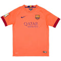 2014-15-barcelona-away-vintage-shirt-front-view-bright-crimson-treble-design