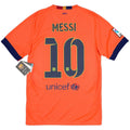 2014/15 Barcelona Away Shirt: The Crimson Treble Era of Messi #10