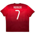 2014 15 portugal home classic football jersey back view ronaldo 7 print
