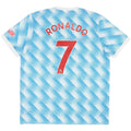2021 22 manchester united away classic football jersey back view ronaldo 7 print