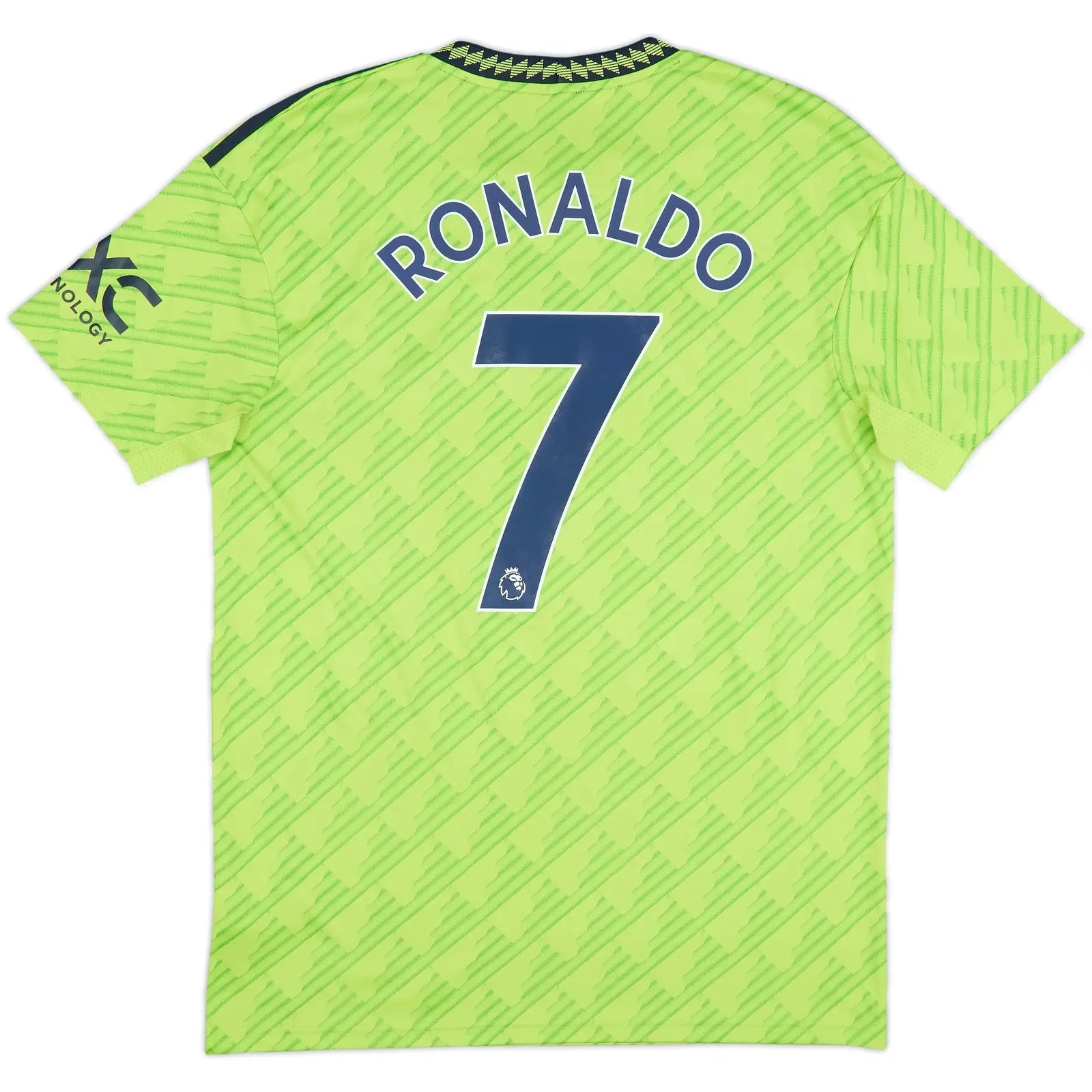 2022 23 manchester united third classic football jersey back view ronaldo 7 print